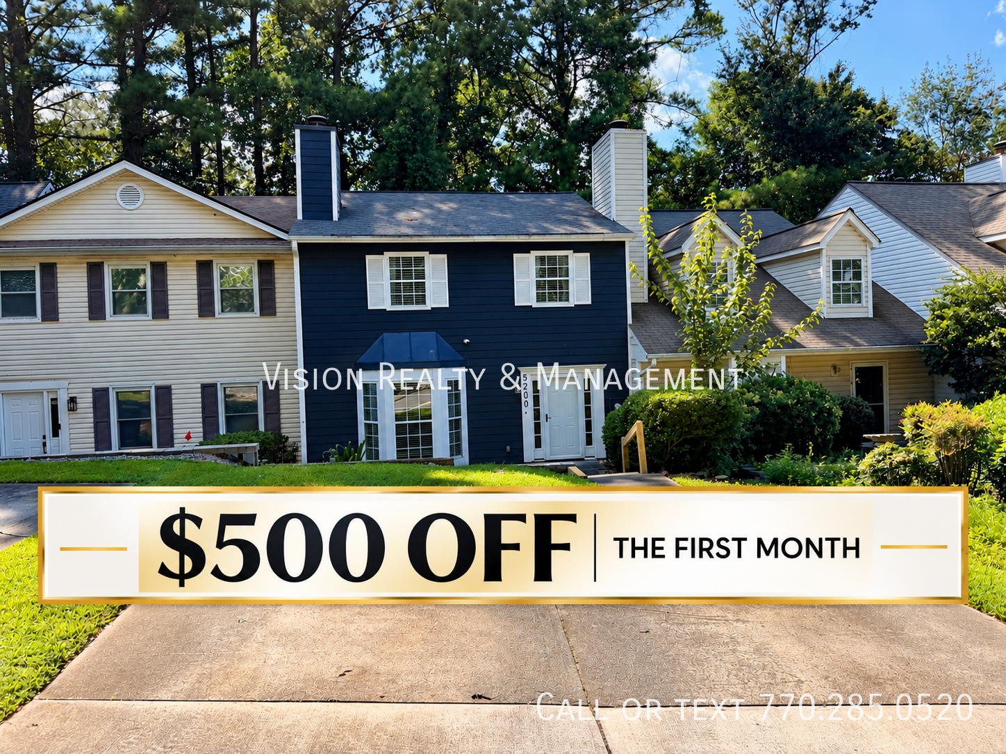 3 Bedroom Rental – 5200 Afton Way SE, Smyrna, GA, 30080