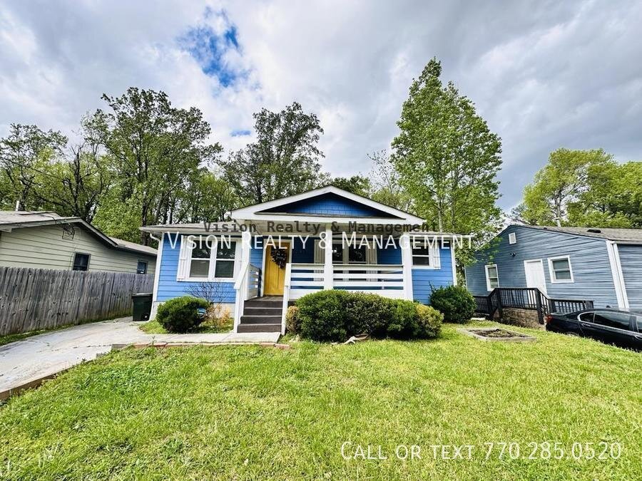 3 Bedroom Rental – 241 Maple St, Hapeville, GA, 30354